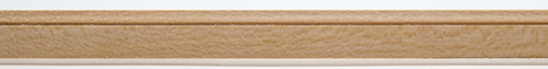 Dollhouse Miniature Baseboard Molding, 7/16 X 24